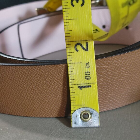 Women's Reversible Gold MK Logo Belt Michael Kors Size 42 - Picture 6 of 13